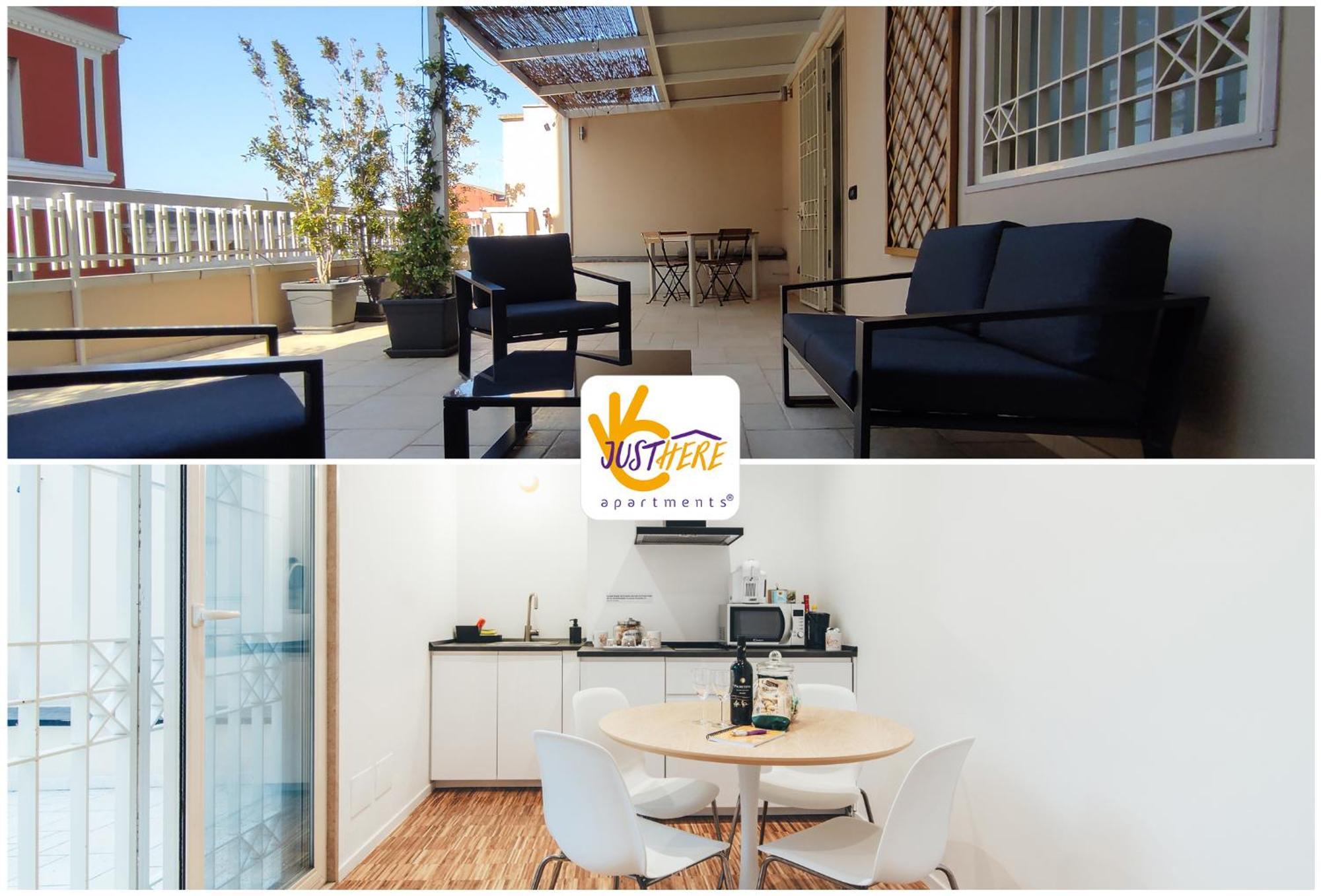 Just Here Apartments - La Terrazza Bari Eksteriør billede
